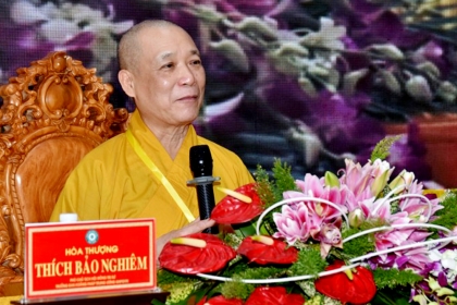 Hòa thượng Thích Bảo Nghiêm thuyết giảng tại Ninh Thuận